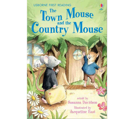 Usborne First Reading - The Town Mouse and The Country Mouse (Hardcover)