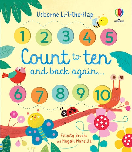 Lift-the-Flap: Count to Ten and Back Again