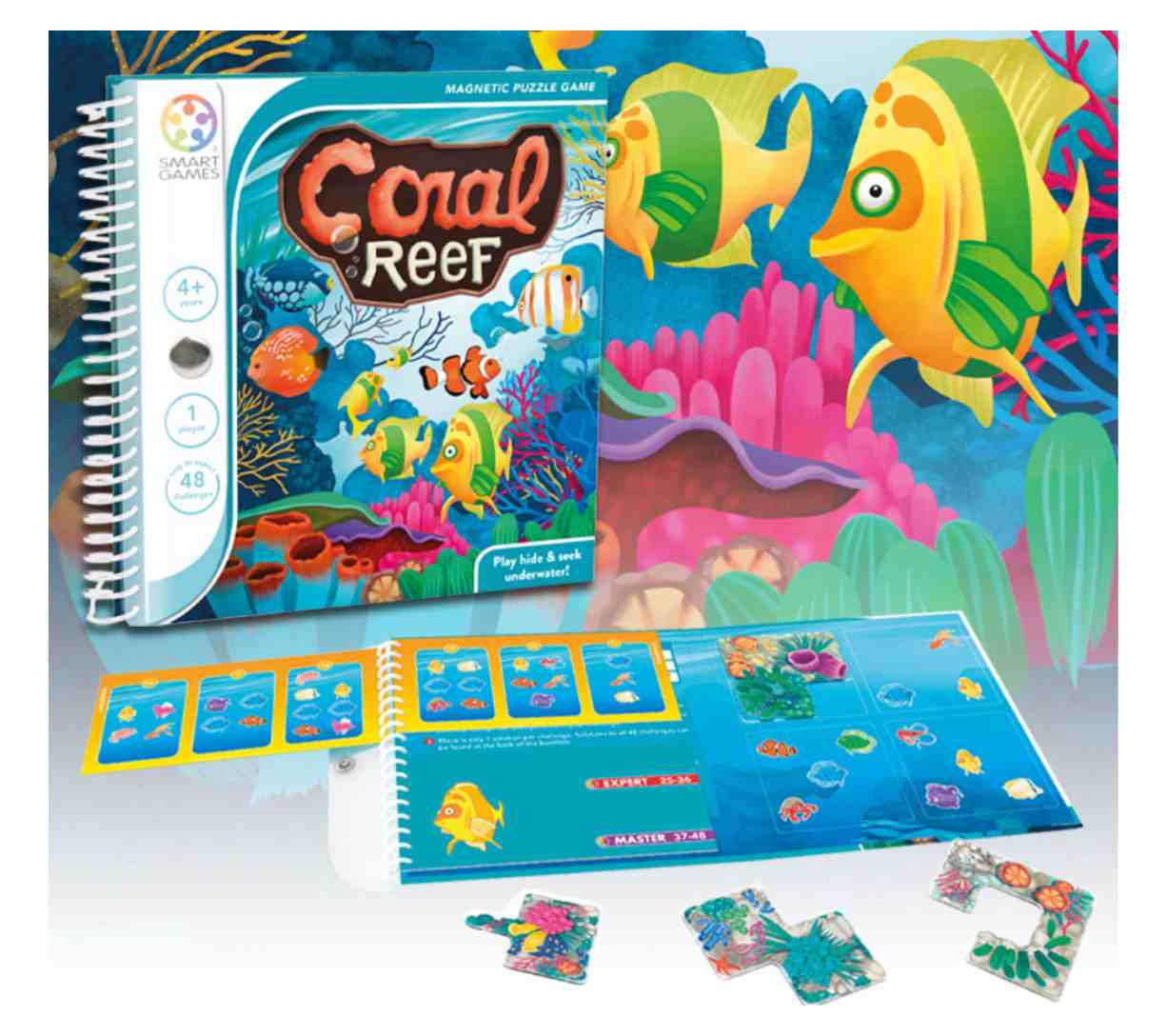 Magnetic Puzzle Game - Coral Reef