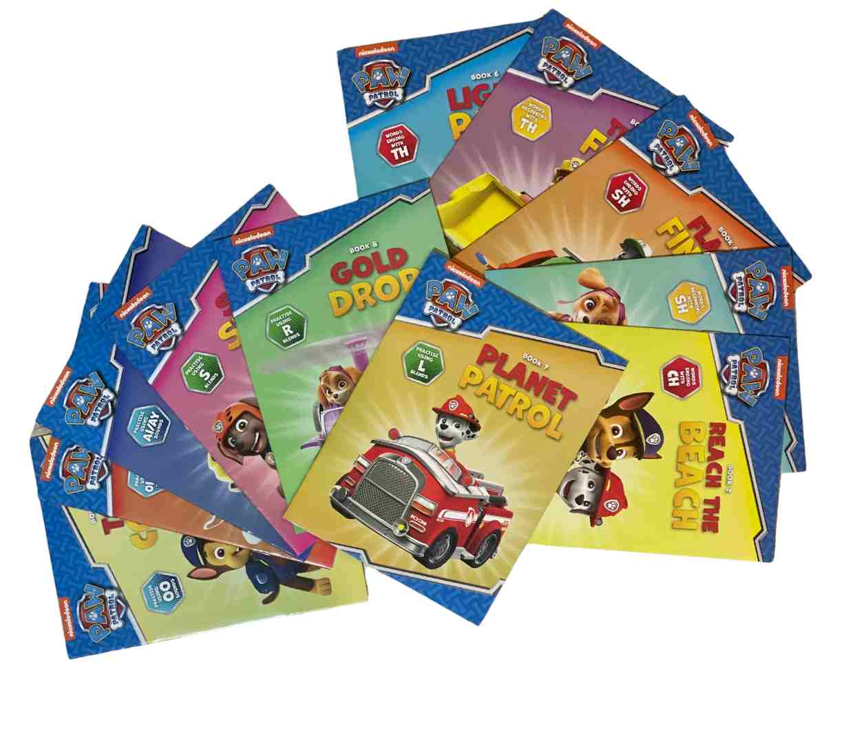 Ready, Set, Read! - PAW Patrol: 11 Phonic Books (Pre-Loved)