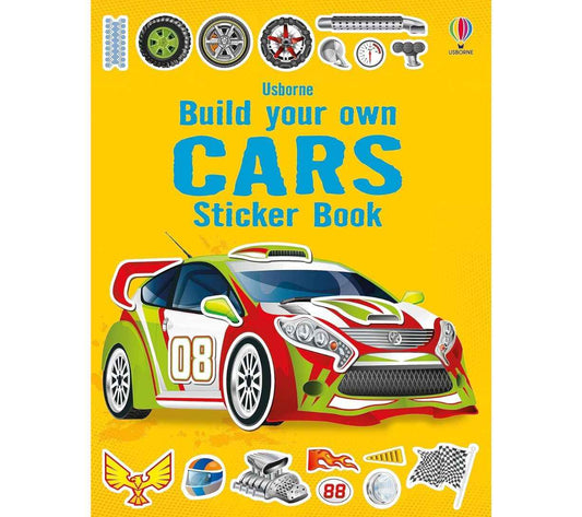 Build Your Own Cars Sticker Book