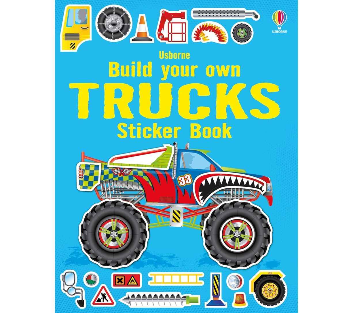 Build Your Own Trucks Sticker Book