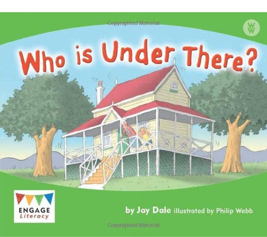 Engage Literacy Wonder Words - Who Is Under There? (Level 13)