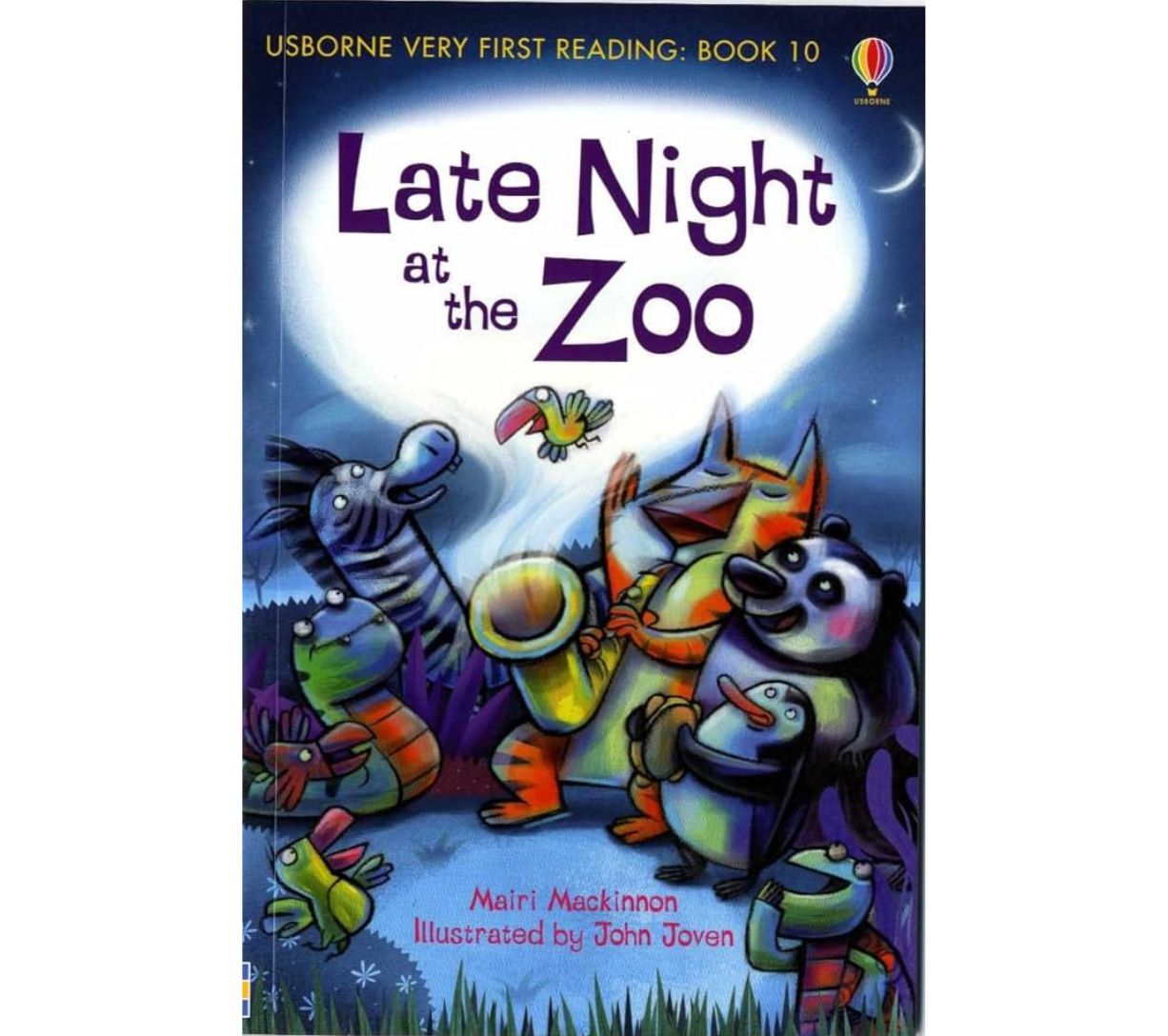 Usborne Very First Reading - Late Night at the Zoo