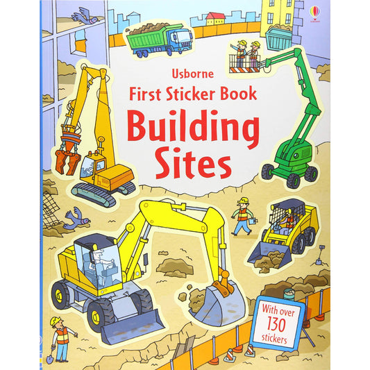 First Sticker Book: Building Sites