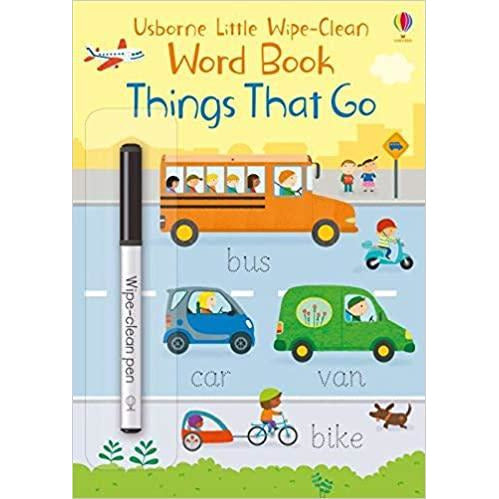 Little Wipe-Clean: Word Book - Things That Go