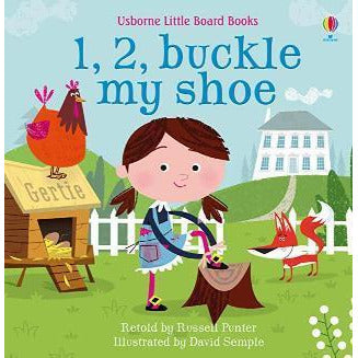 Little Board Books: 1, 2, buckle my shoe (Board Book)