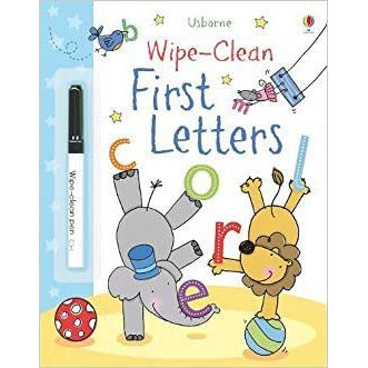 Wipe-Clean: First Letters