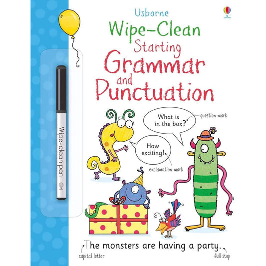 Wipe-Clean: Starting Grammar and Punctuation