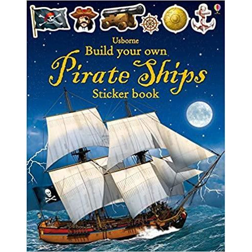 Build Your Own Pirate Ships Sticker Book