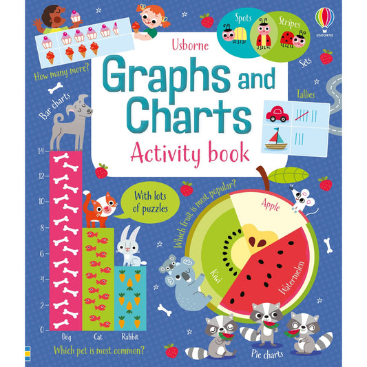 Graphs and Charts Activity Book