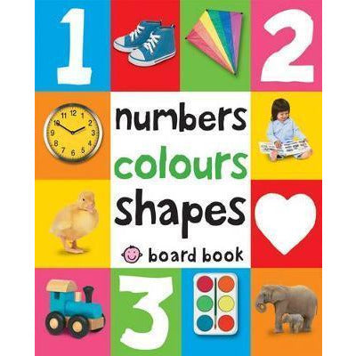 First 100 - Numbers Colours Shapes (Board Book)