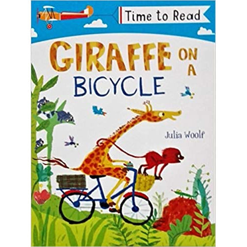 Time To Read - Giraffe on a Bicycle